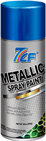 Pintura en aerosol metálica