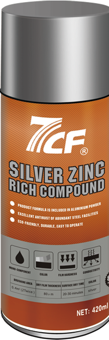 Compuesto rico en zinc de plata