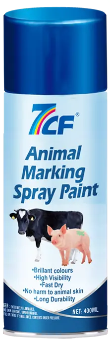 Pintura en aerosol de marcado animal